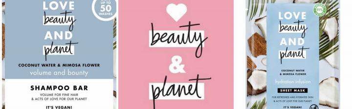 Nowości marki Love Beauty & Planet dostępne w sieci Rossmann